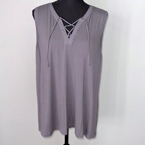 Banana Republic Women’s Gray Sleeveless Tank Top Sz L